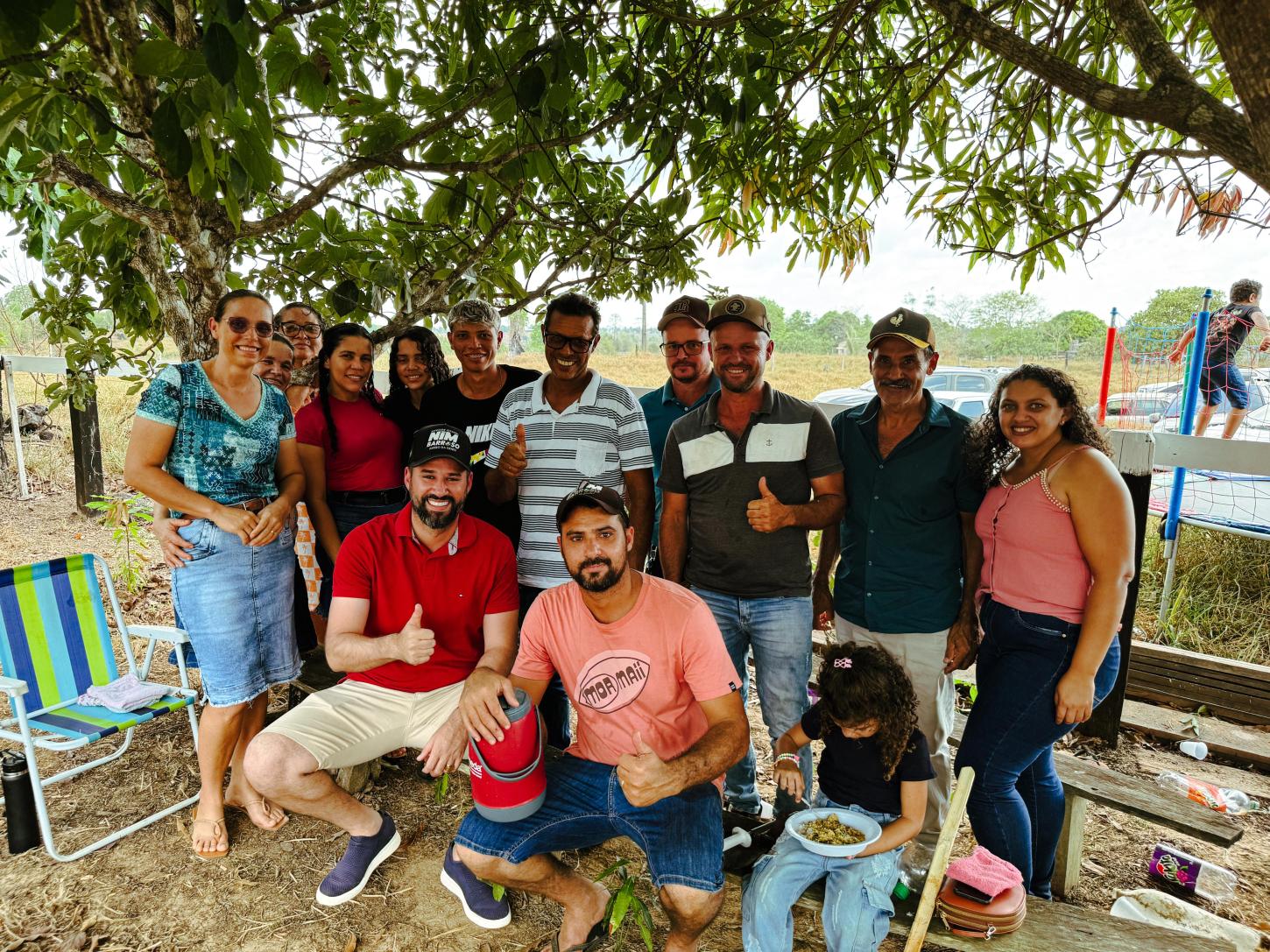 Deputado Nim Barroso participa de almoço com produtores rurais em Machadinho do Oeste