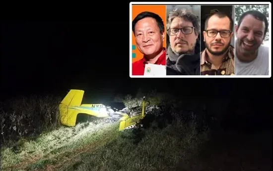 Avião cai e mata arquiteto mundialmente reconhecido e cineastas brasileiros