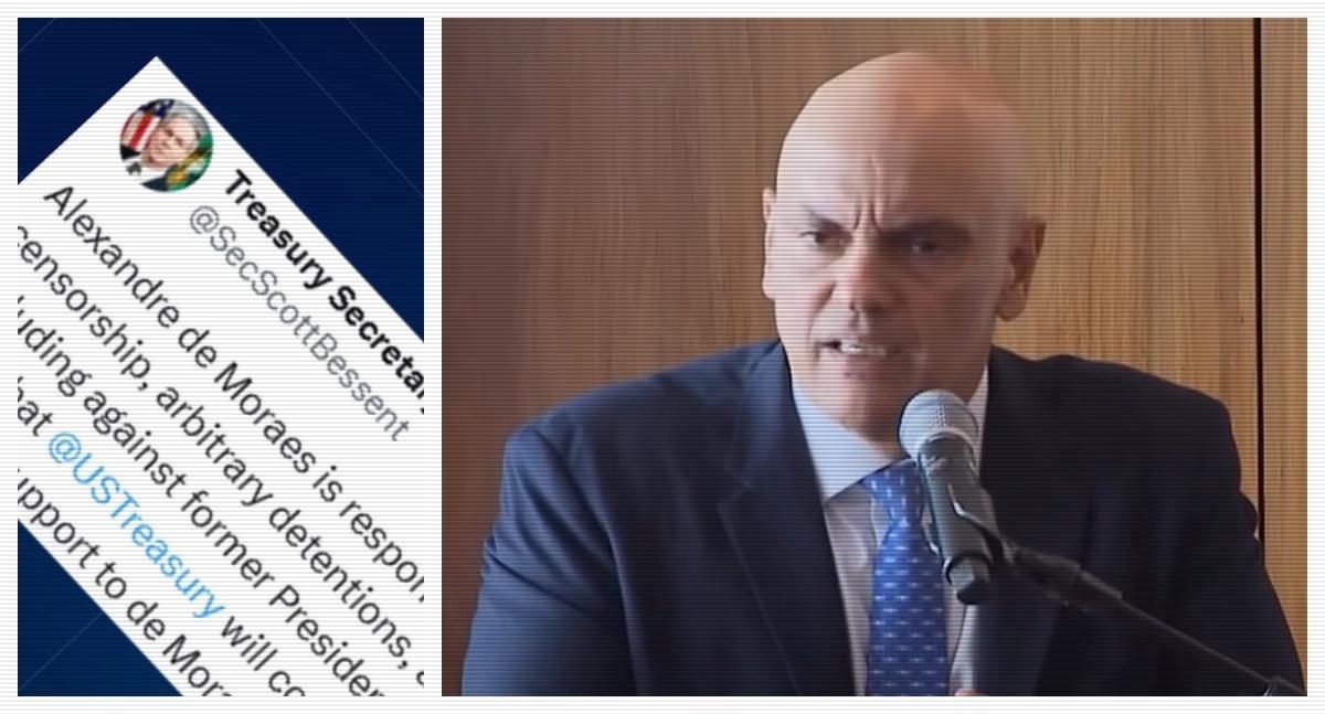 EUA sancionam família de Alexandre de Moraes e acusam ministro de “censura opressiva”