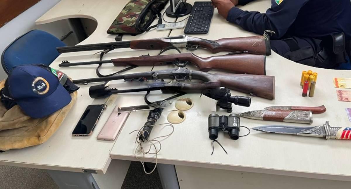 Dupla suspeita de furto na zona rural de Nova Londrina é presa