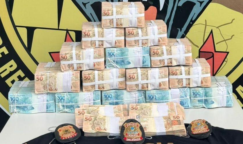 Polícia Federal prende homem com R$ 1 milhão de reais em Porto Velho