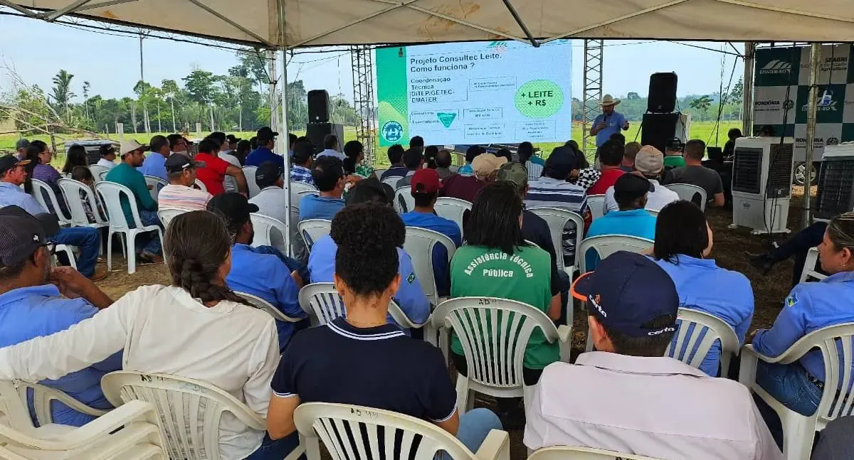 Produtores de Ariquemes batem recorde de produção leiteira com apoio do Consultec