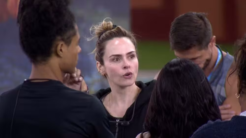 BBB26: Ana Paula discute com Matheus durante ao vivo: “Chora e vota em mim”
