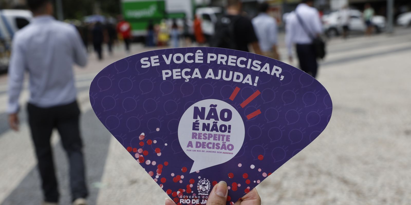 Campanha “Não é não!” conscientiza população sobre assédio no carnaval