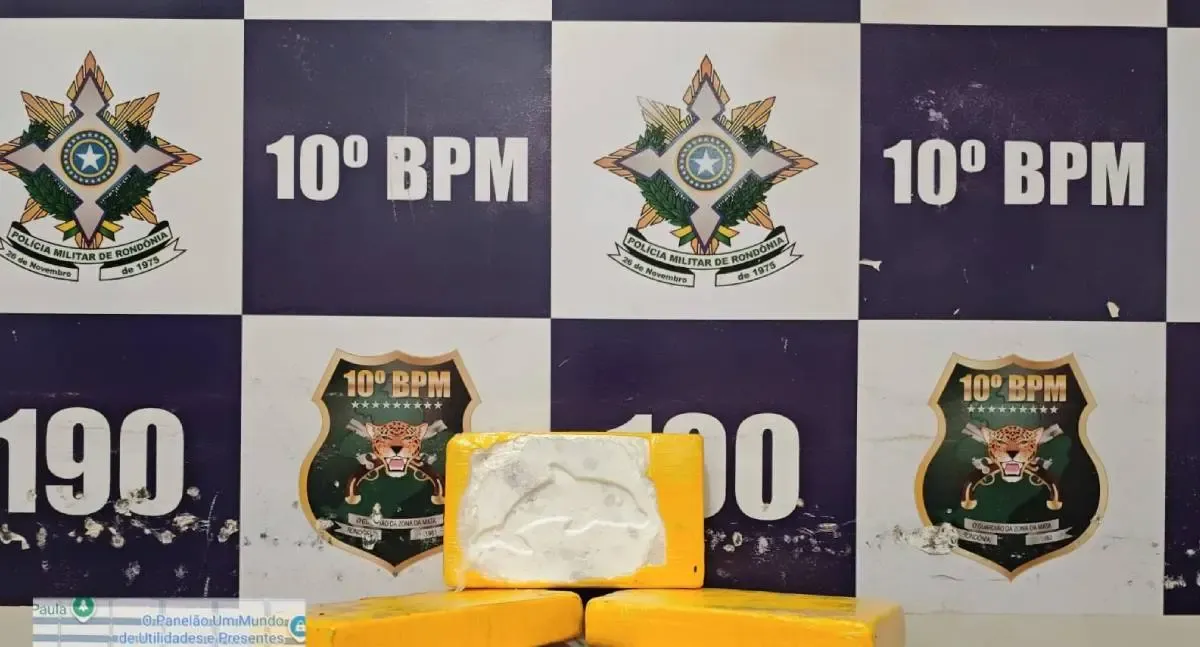 Operação integrada apreende mais de 5 kg de pasta base de cocaína