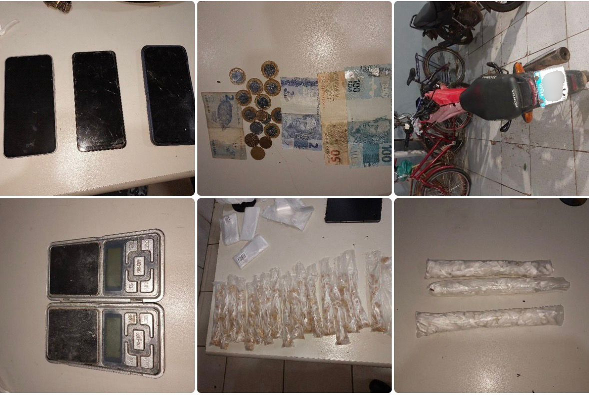 FORÇA TÁTICA DO 9º BPM APREENDE GRANDE QUANTIDADE DE DROGAS E PRENDE SUSPEITO POR TRÁFICO EM PORTO VELHO