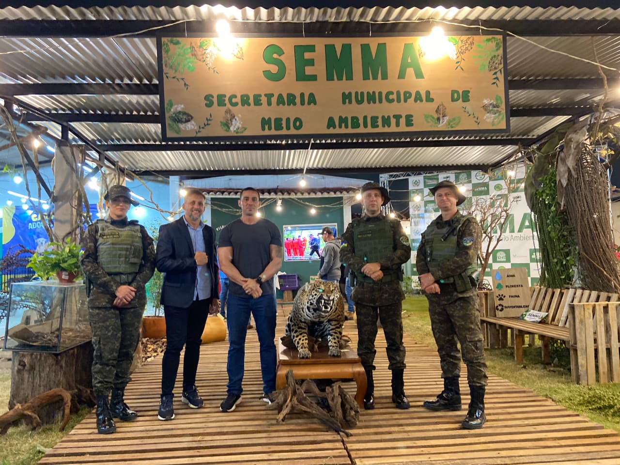 BPA e SEMA levam educação ambiental e adoção responsável à EXPOVILHENA