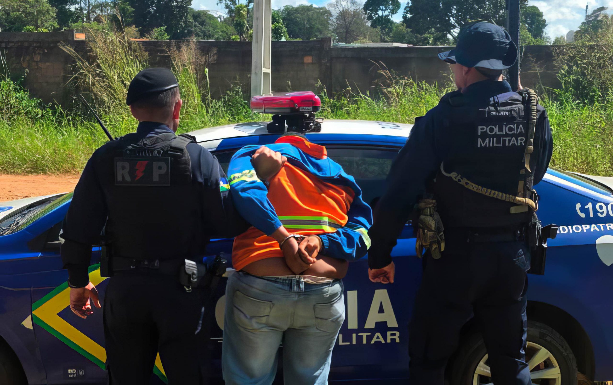 JI-PARANÁ – PATRULHAMENTO OSTENSIVO DA POLÍCIA MILITAR RESULTA NA CAPTURA DE FORAGIDO DA JUSTIÇA
