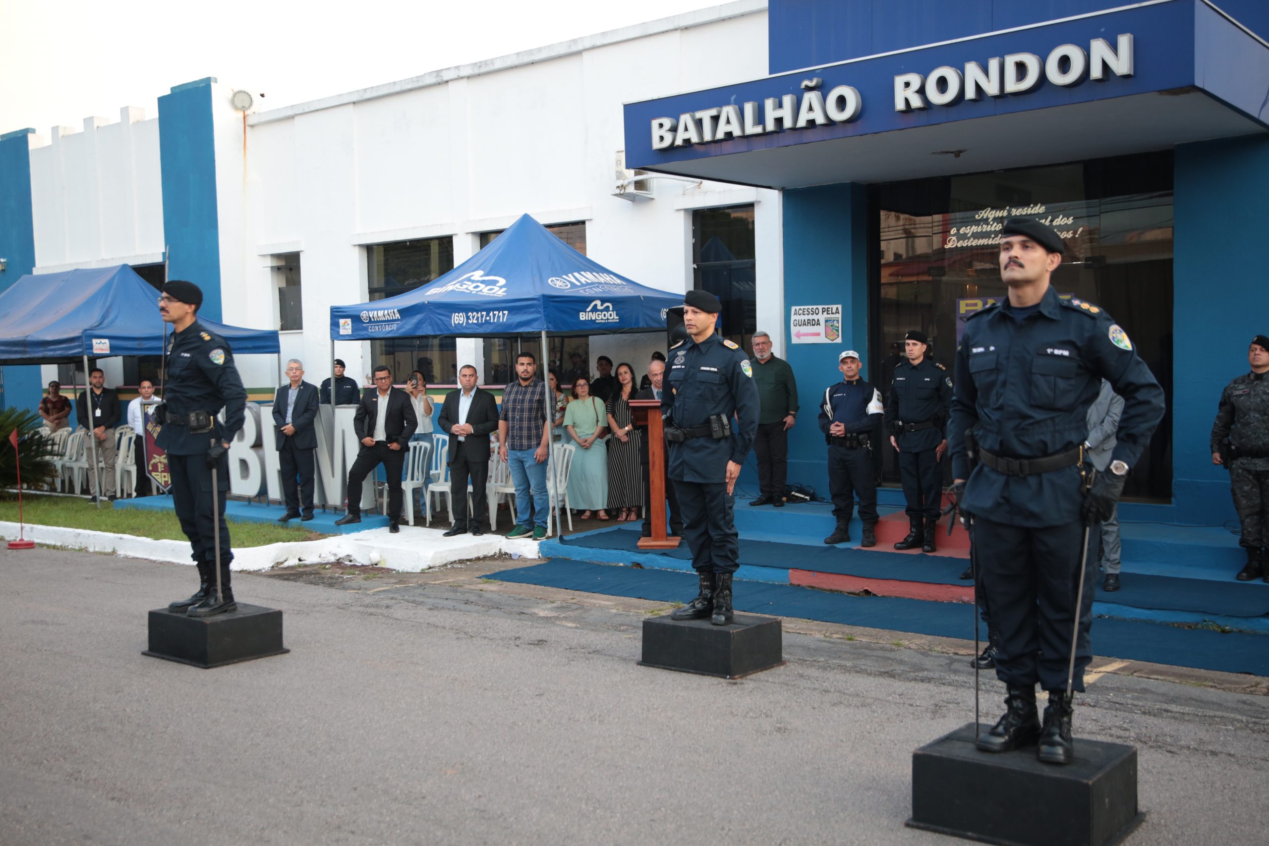Passagem de Comando do 1º Batalhão da Polícia Militar de Rondônia