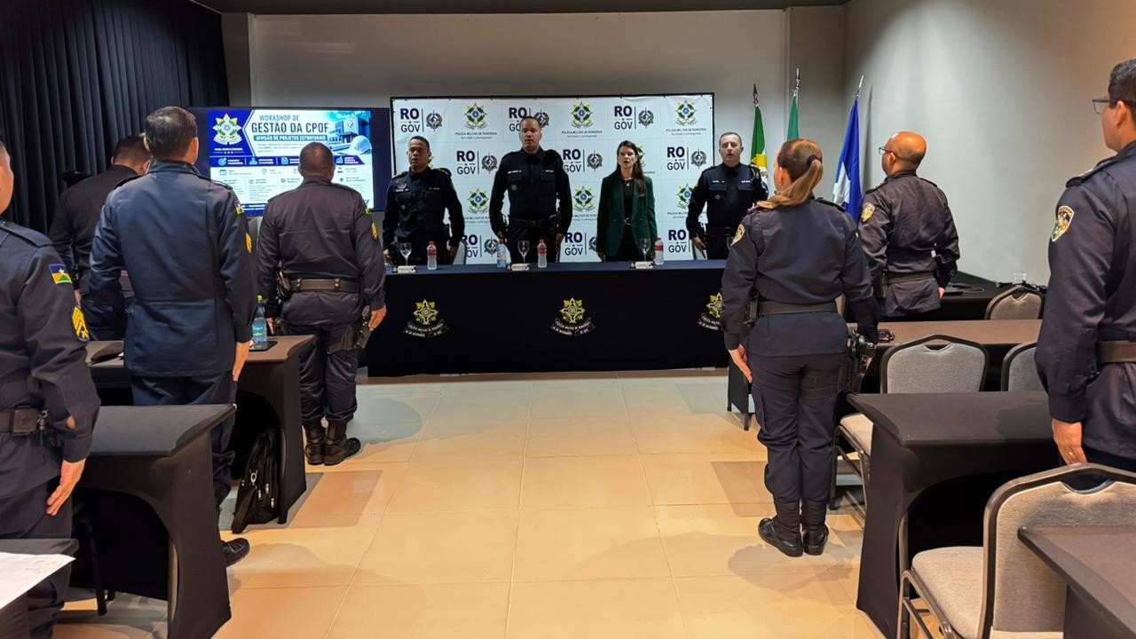 PMRO realiza Workshop de Gestão da CPOF em Cacoal