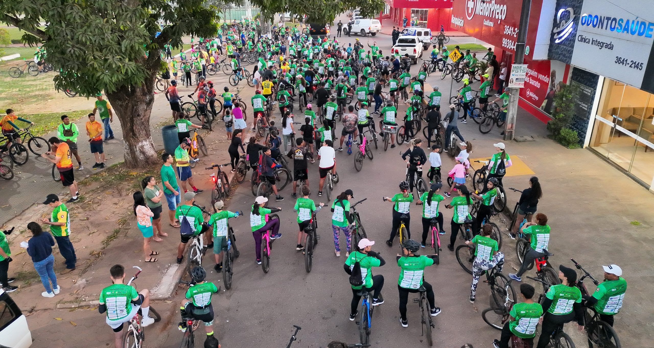 5ª Pedalada pela Natureza reúne mais de 600 participantes durante a Semana do Meio Ambiente em Alta Floresta d’Oeste