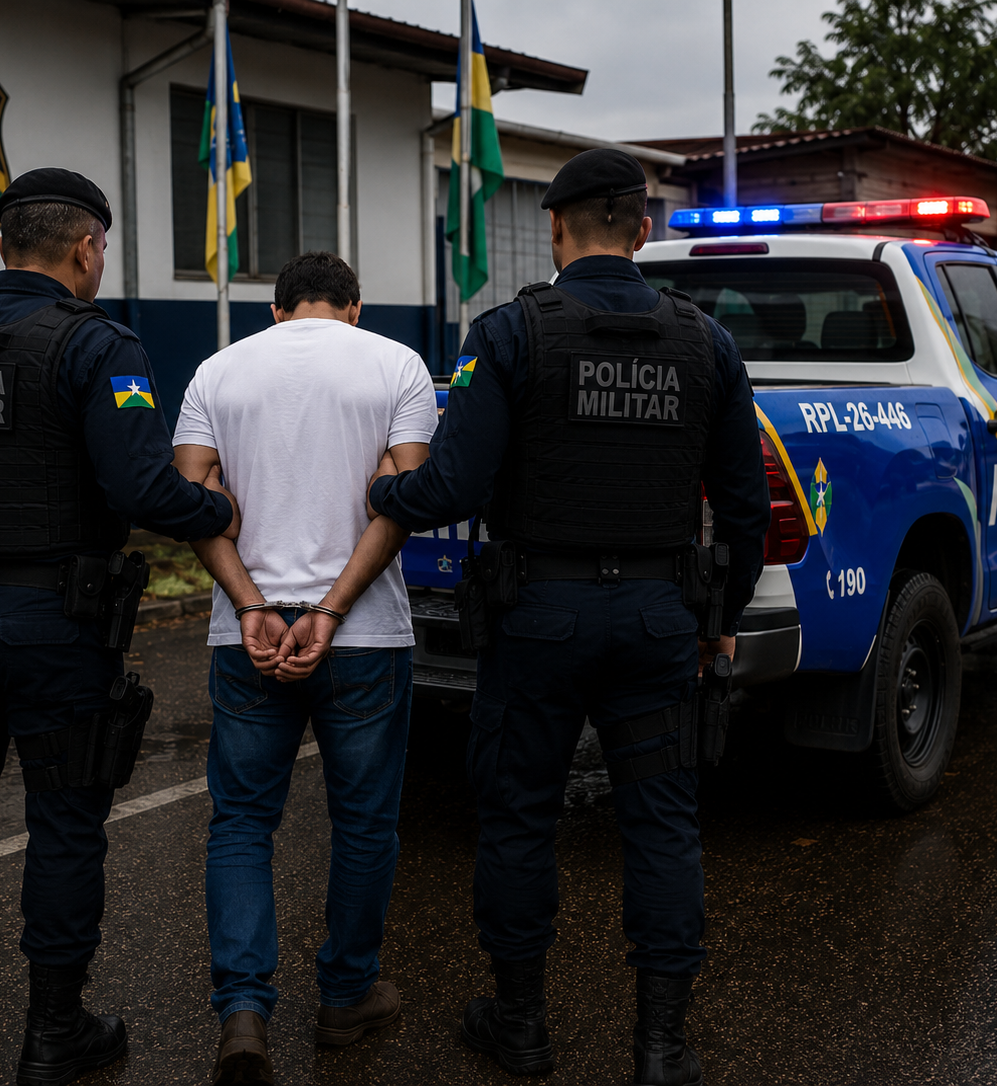 Força-Tarefa Captura Foragido em Guajará-Mirim