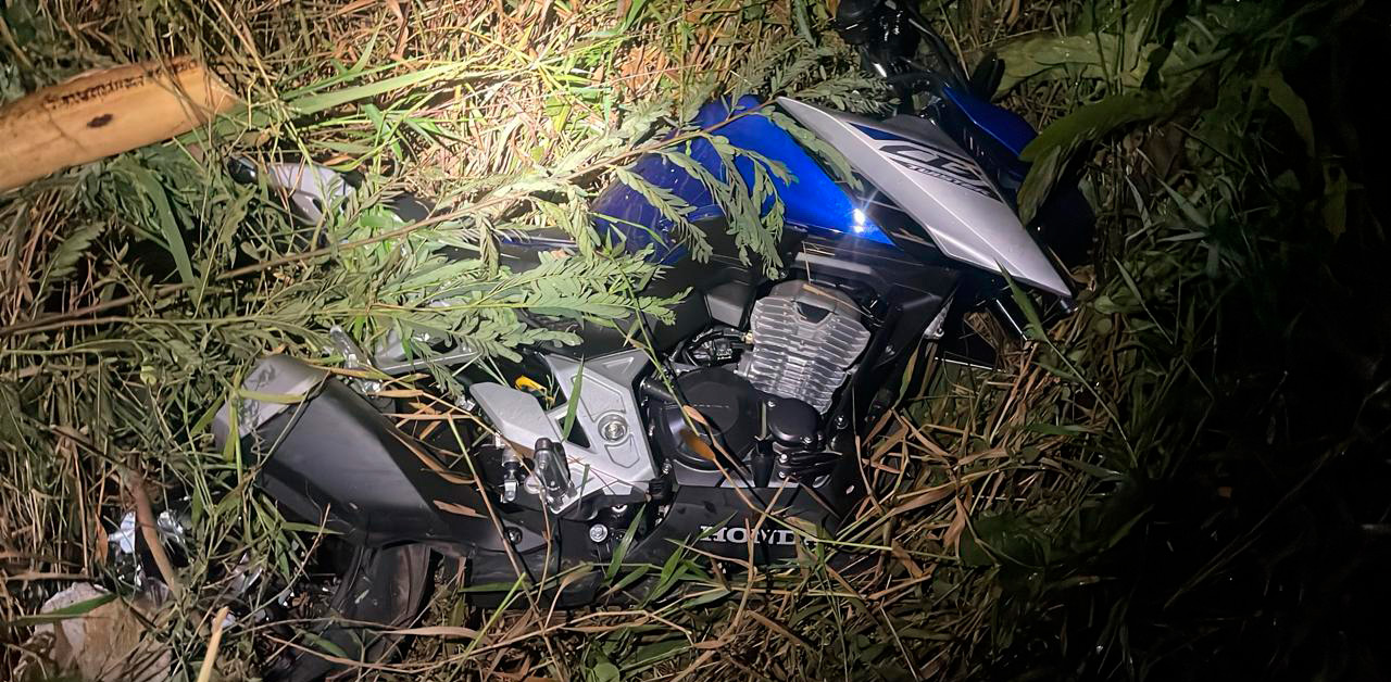 JI-PARANÁ – MOTOCICLETA LEVADA DE CONCESSIONÁRIA É ENCONTRADA PELA PM