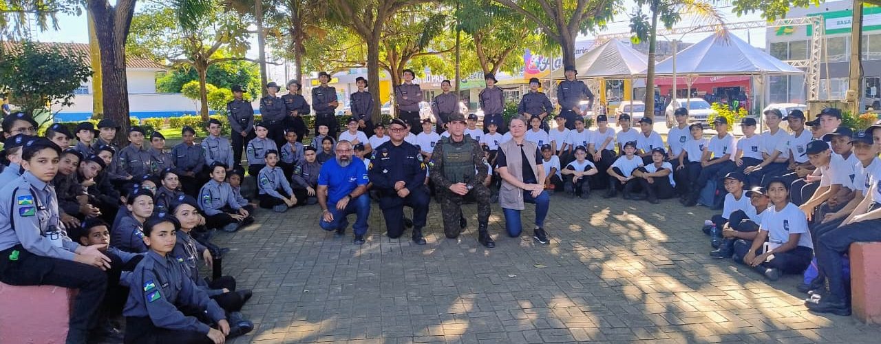 Polícia Ambiental, SEDAM e CAERD unem esforços em ação de educação ambiental para estudantes de Machadinho d’Oeste