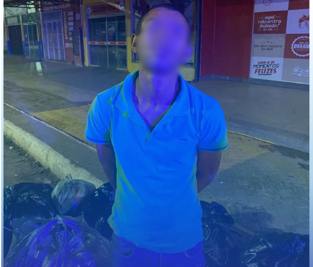 SETOR 15 DO 5ºBPM CAPTURA FORAGIDO DA JUSTIÇA DURANTE PATRULHAMENTO NA MADRUGADA EM PORTO VELHO